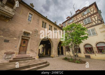 Ehemalige Wache, Salle du Corps de Garde, Colmar, Elsass, Frankreich *** ehemaliges Wachhaus, Salle du Corps de Garde, Colmar, Elsass, Frankreich Stockfoto