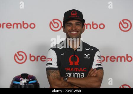 Barberino Di Mugello, Italien. 30. Mai 2024. Foto Alessandro La Rocca/LaPresse30-05-2024, GRAN PREMIO D'ITALIA Brembo Sport-Motociclismo-Motomondiale GRAN PREMIO D'ITALIA Brembo- Autodromo Internazionale del Mugello- 2024-MotoGP- auf dem Foto: Jorge Martin -Ducati -Pramac Foto Alessandro La Rocca/ Credit: LaPresse/Alamy Live News Stockfoto