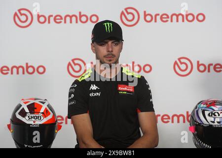 Barberino Di Mugello, Italien. 30. Mai 2024. Foto Alessandro La Rocca/LaPresse30-05-2024, GRAN PREMIO D'ITALIA Brembo Sport-Motociclismo-Motomondiale GRAN PREMIO D'ITALIA Brembo- Autodromo Internazionale del Mugello- 2024-MotoGP- im Foto:Fabio Di Giannantonio- Ducati- VR46 Foto Alessandro La Rocca/ Credit: LaPresse/Alamy Live News Stockfoto