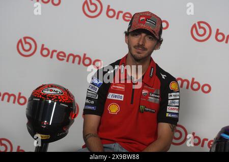 Barberino Di Mugello, Italien. 30. Mai 2024. Foto Alessandro La Rocca/LaPresse30-05-2024, GRAN PREMIO D'ITALIA Brembo Sport-Motociclismo-Motomondiale GRAN PREMIO D'ITALIA Brembo- Autodromo Internazionale del Mugello- 2024-MotoGP- auf dem Foto: Francesco Bagnaia- Ducati -Lenovo Photo Alessandro La Rocca/ Credit: LaPresse/Alamy Live News Stockfoto