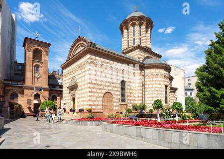 Bucarest, Rumänien. Mai 2024. Außenansicht der St. Antony Kirche im Stadtzentrum Stockfoto