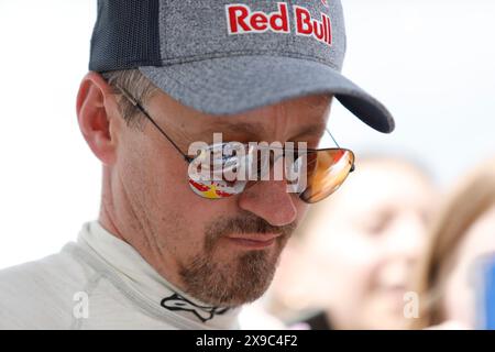 Breslau, Polen. Mai 30 2024. Red Bull Speed Ways im Olympiastadion in Breslau, Polen. Im Bild: Adam Malysz © Piotr Zajac/Alamy Live News Stockfoto