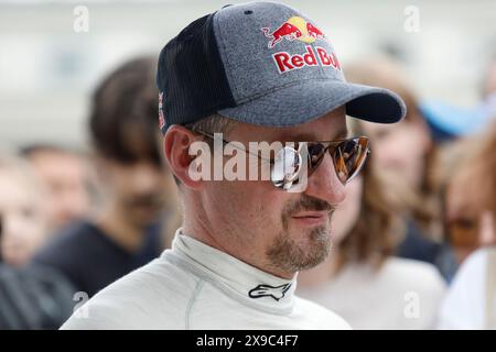 Breslau, Polen. Mai 30 2024. Red Bull Speed Ways im Olympiastadion in Breslau, Polen. Im Bild: Adam Malysz © Piotr Zajac/Alamy Live News Stockfoto