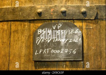 CN Kopke oder C.N. Kopke Winery Facility, Portugal Stockfoto