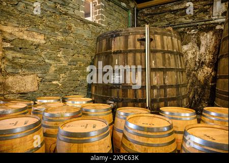 CN Kopke oder C.N. Kopke Winery Facility, Portugal Stockfoto