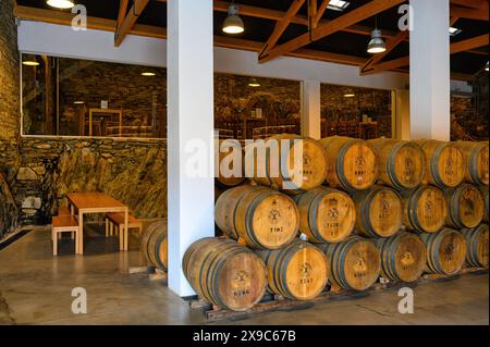 CN Kopke oder C.N. Kopke Winery Facility, Portugal Stockfoto