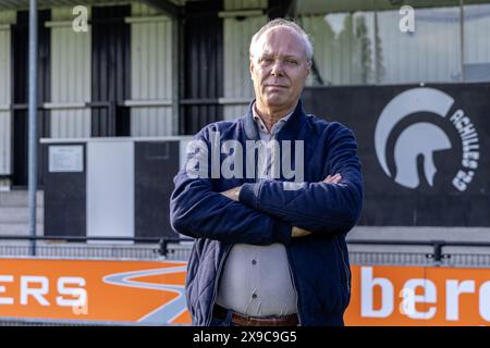 Groesbeek, Niederlande. 30. Mai 2024. GROESBEEK, 30-05-2024, de Heikant, Vorsitzender des RKSV Achilles'29 Pjotr van der Horst Credit: Pro Shots/Alamy Live News Stockfoto