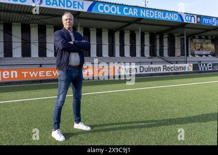 Groesbeek, Niederlande. 30. Mai 2024. GROESBEEK, 30-05-2024, de Heikant, Vorsitzender des RKSV Achilles'29 Pjotr van der Horst Credit: Pro Shots/Alamy Live News Stockfoto