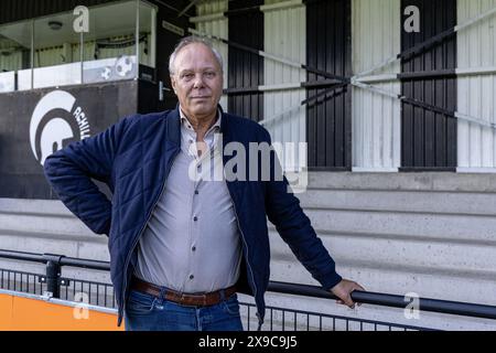 Groesbeek, Niederlande. 30. Mai 2024. GROESBEEK, 30-05-2024, de Heikant, Vorsitzender des RKSV Achilles'29 Pjotr van der Horst Credit: Pro Shots/Alamy Live News Stockfoto