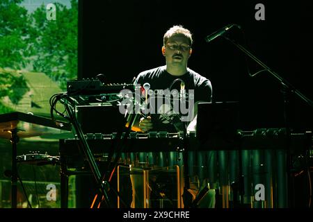 Mailand, Italien, 30. Mai 2024. Die Emo-Band American Football aus dem Mittleren Westen tritt live in Alcatraz in Mailand auf. Credits: Maria Laura Arturi/Alamy Live News Stockfoto