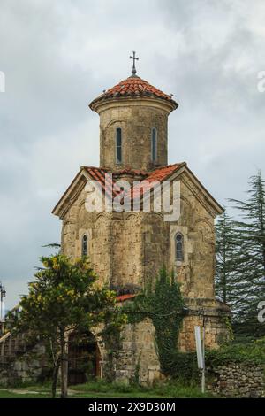 Kloster Martvili - ein frühmittelalterlicher christlicher Kirche- und Klosterkomplex in der Stadt Martvili in der Region Samegrelo-Zemo Svaneti in der Stadt M. Stockfoto