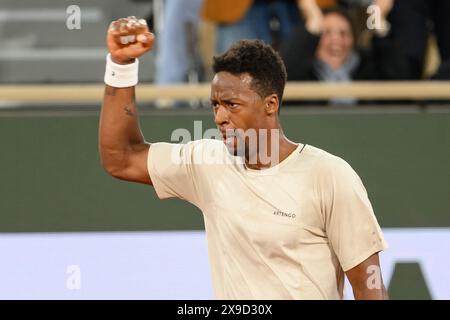 Paris, Frankreich. 30. Mai 2024. Gael Monfils bei den French Open 2024 in Roland Garros am 30. Mai 2024 in Paris. Foto: Laurent Zabulon/ABACAPRESS. COM Credit: Abaca Press/Alamy Live News Stockfoto