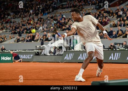 Paris, Frankreich. 30. Mai 2024. Gael Monfils bei den French Open 2024 in Roland Garros am 30. Mai 2024 in Paris. Foto: Laurent Zabulon/ABACAPRESS. COM Credit: Abaca Press/Alamy Live News Stockfoto