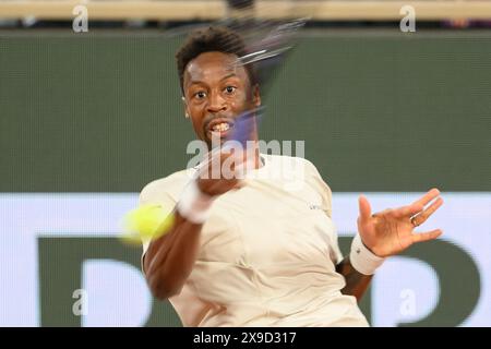 Paris, Frankreich. 30. Mai 2024. Gael Monfils bei den French Open 2024 in Roland Garros am 30. Mai 2024 in Paris. Foto: Laurent Zabulon/ABACAPRESS. COM Credit: Abaca Press/Alamy Live News Stockfoto