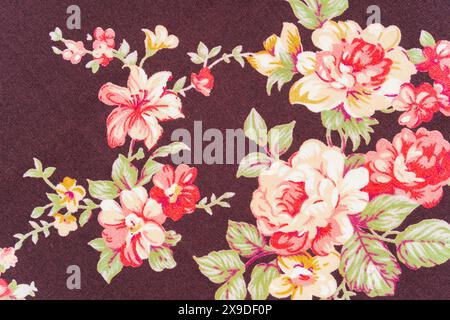 Natürlicher textiler Hintergrund. Textur Hintergrund. Textur aus natürlichem Baumwollgewebe. Stockfoto