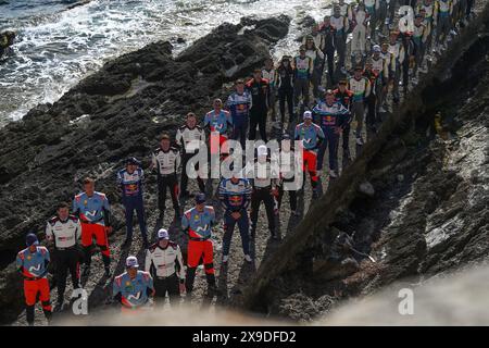 Alghero, Italien. 30. Mai 2024. Familienfoto In Alghero Während Der Fia Rallye-Weltmeisterschaft Wrc Rallye Italia Sardegna 2024 30 Mai, Alghero Italien Credit: Unabhängige Fotoagentur/Alamy Live News Stockfoto