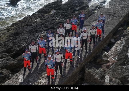 Alghero, Italien. 30. Mai 2024. Familienfoto In Alghero Während Der Fia Rallye-Weltmeisterschaft Wrc Rallye Italia Sardegna 2024 30 Mai, Alghero Italien Credit: Unabhängige Fotoagentur/Alamy Live News Stockfoto