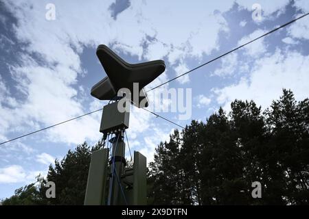 Funkelektronische Nachrichtendienste, PER. Krieg in der Ukraine Stockfoto