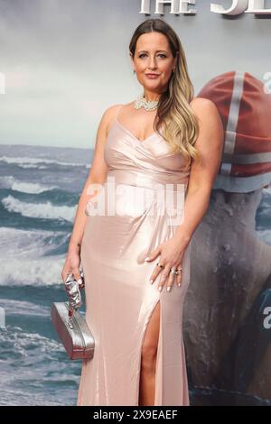 London, Großbritannien. Mai 2024. Cat Sims nimmt an der britischen Gala-Vorführung für „Young Woman and the Sea“ auf der Curzon Mayfair in London Teil. (Foto: Cat Morley/SOPA Images/SIPA USA) Credit: SIPA USA/Alamy Live News Stockfoto