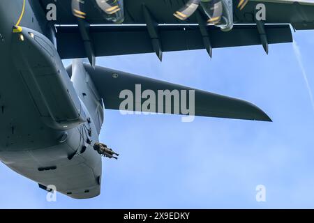 Trainingsbereich Salisbury Plain Stockfoto