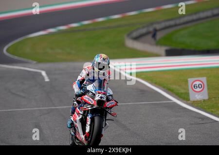 Mugello, Italien. 31. Mai 2024. 31.05.2024, Autodromo Internazionale del Mugello, Mugello, MotoGP Grand Prix 2024, im Bild Raul Fernandez aus Spanien, Trackhouse Racing MotoGP/dpa/Alamy Live News Stockfoto