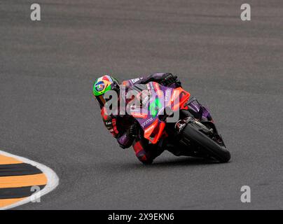 Mugello, Italien. 31. Mai 2024. 31.05.2024, Autodromo Internazionale del Mugello, Mugello, MotoGP Grand Prix 2024, im Bild Franco Morbidelli aus Italien, Prima Pramac Racing Credit: dpa/Alamy Live News Stockfoto