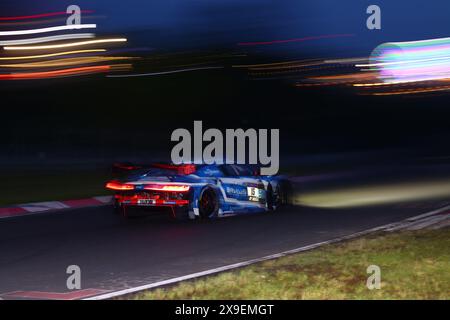 Frederic Verwisch (Harekbeck/BEL) / Christopher Haase (Kulmbach/DEU) / Markus Winckelhock (Zdimerice/DEU) / Ricardo Feller (Boezberg/che), #15, Audi R8 LMS GT3 Evo II, Team: Scherer Sport PHX (DEU), Motorsport, ADAC Ravenol 24H Rennen Nürnberg, Nürnberg, 30.05.2024 - 02.06.30.05.2024 Eibner Pressefost.2024 Stockfoto