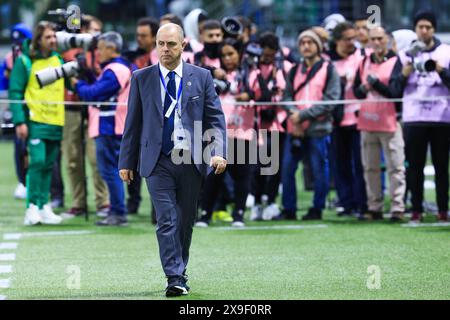 Sao Paulo, Brasilien. 30. Mai 2024. SP - SAO PAULO - 05/30/2024 - COPA LIBERTADORES 2024, PALMEIRAS x SAN LORENZO - Spiel zwischen Palmeiras und San Lorenzo im Stadion Arena Allianz Parque für die Copa Libertadores 2024 Meisterschaft. Foto: Marcello Zambrana/AGIF Credit: AGIF/Alamy Live News Stockfoto