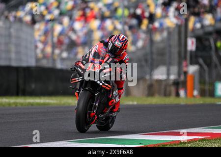 Mugello, Italien. 31. Mai 2024. Maverick Vinales Spanisch Aprilia Racing Aprilia während Gran Premio dÂ&#x80;&#x99;Italia Brembo - Freies Training, MotoGP-Weltmeisterschaft in Mugello, Italien, Mai 31 2024 Credit: Unabhängige Fotoagentur/Alamy Live News Stockfoto