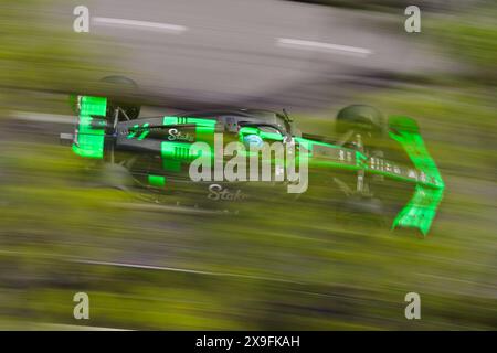 Montecarlo, Monaco. 24. Mai 2024. Valtteri Bottas von Finnland, die den (77) Stake F1 Team Kick sauber C44 Ferrari während des GP Monaco, Formel 1, auf dem Circuit de Monaco fuhr. Quelle: Alessio Morgese / Emage / Alamy Live News Stockfoto