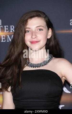 Glendale, USA. 30. Mai 2024. Schauspielerin Cali Kira nimmt an der Weltpremiere von „After Them“ von LoveXO im Look Cinema Glendale, Los Angeles, CA, am 30. Mai 2024 Teil. Credit: Eugene Powers/Alamy Live News Stockfoto