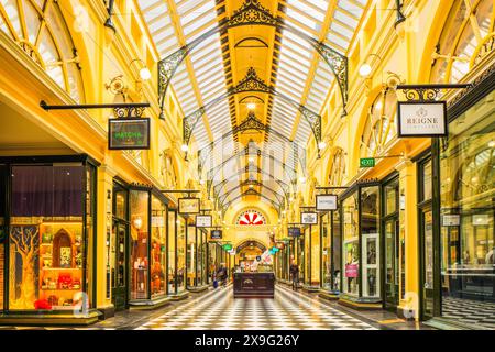 Melbourne CBD in Victoria, Australien. Stockfoto