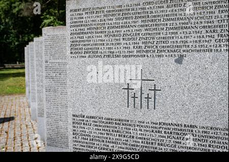 Vingis Park Friedhof für Soldaten, die während des 1. Und 2. weltkriegs starben. Deutsche, polnische, türkische, litauische Soldaten und Zivilisten Stockfoto