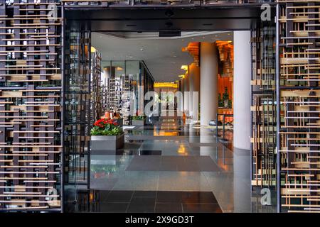 Parkroyal Collection Hotel in Marina Bay Singapur. Stockfoto