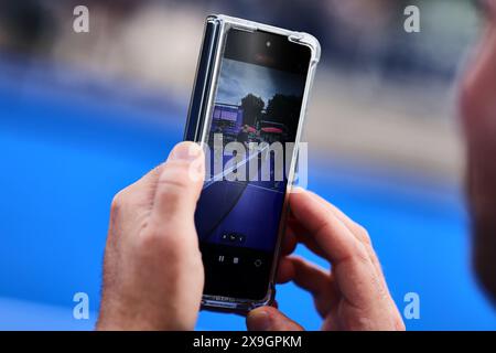 Hamburg, Hamburg, Deutschland. 30. Mai 2024. Impressionen während der FIP RISE HAMBURG - Padel-Tennis in Hamburg (Credit Image: © Mathias Schulz/ZUMA Press Wire) NUR REDAKTIONELLE VERWENDUNG! Nicht für kommerzielle ZWECKE! Stockfoto
