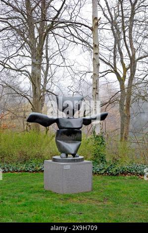 Max Ernst, Skulptur, Garten, Louisiana Museum für Moderne Kunst; Kopenhagen; Dänemark, EU Stockfoto
