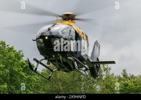 RAF Juno aus Shawbury führt Landungen im engen Raum durch Stockfoto