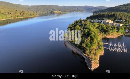 Schluchsee im Schwarzwald / Schluchsee im Schwarzwald Stockfoto