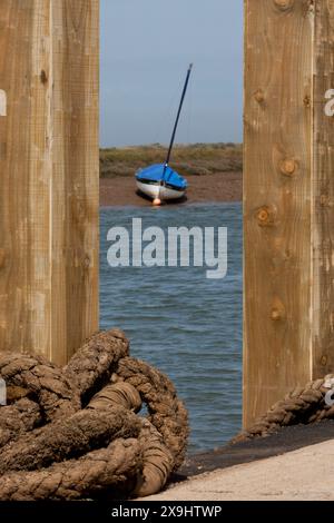 New Harbour Burnham Overy Staithe Stockfoto