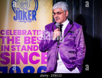 Mark Silcox, Stand Up Comedian, Joker Comedy Club, Southend-on-Sea, Essex © Clarissa Debenham (Film Free Photography) / Alamy Stockfoto