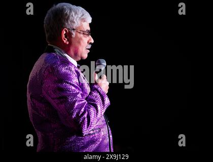 Mark Silcox, Stand Up Comedian, Joker Comedy Club, Southend-on-Sea, Essex © Clarissa Debenham (Film Free Photography) / Alamy Stockfoto