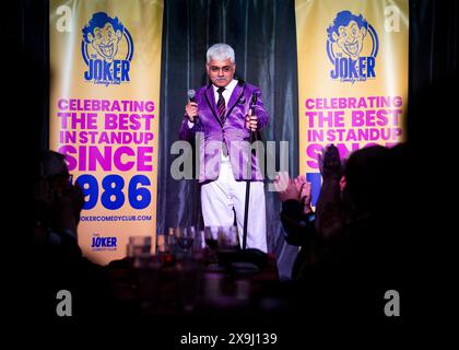 Mark Silcox, Stand Up Comedian, Joker Comedy Club, Southend-on-Sea, Essex © Clarissa Debenham (Film Free Photography) / Alamy Stockfoto