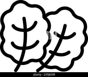 Umfassende Kollektion minimalistischer Blattsymbole in Schwarz und weiß. Mit einfachen Strichgrafiken von naturinspirierten Symbolen. Perfekt für die Moderne. Sauber Stock Vektor