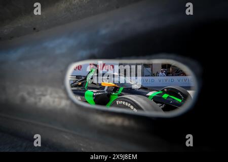 31. Mai 2024, Detroit, Mi, USA: Treiber der NTT INDYCAR-SERIE, AGUSTIN HUGO CANAPINO (78) von Arrecifes, Argentinien, Practices for the Detroit Grand Prix at Streets of Detroit in Detroit, MI. (Credit Image: © Walter G. Arce Sr./ASP via ZUMA Press Wire) NUR REDAKTIONELLE VERWENDUNG! Nicht für kommerzielle ZWECKE! Stockfoto