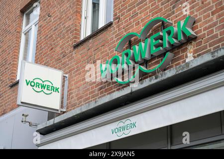 Filiale Fa. Vorwerk Haushaltsgeräte, Lübeck, Niedersachsen, Deutschland Stockfoto