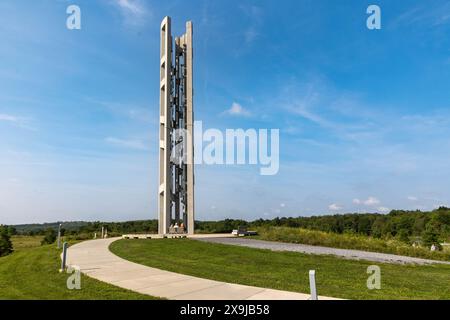 Tower of Voices aus dem Flight 93 Memorial Stockfoto