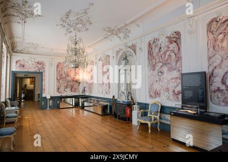 Bürgerliches Zimmer, Museum Behnhaus Drägerhaus, Lübeck, Niedersachsen, Deutschland Stockfoto