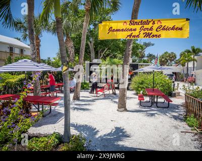 Boca Grande auf Gasparilla Island an der Südwestküste des Golfs von Mexiko in Florida in den Vereinigten Staaten Stockfoto