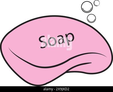 Bar Seife Symbol Vektor Illustration Symbol Design Stock Vektor