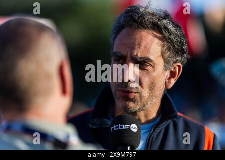 Olbia, Italie. Juni 2024. ABITEBOUL Cyril, Leiter des Hyundai Motorsport Teams, Porträt während der Rallye Italia Sardegna 2024, 6. Runde der WRC-Weltmeisterschaft 2024, von Mai 30 bis 2. Juni 2024 in Alghero, Sardegna - Foto Nikos Katikis/DPPI Credit: DPPI Media/Alamy Live News Stockfoto